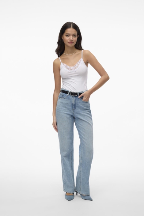 Vero Moda vminge lace singlet noos